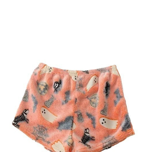 Halloween Luminous Flannel Pajamas