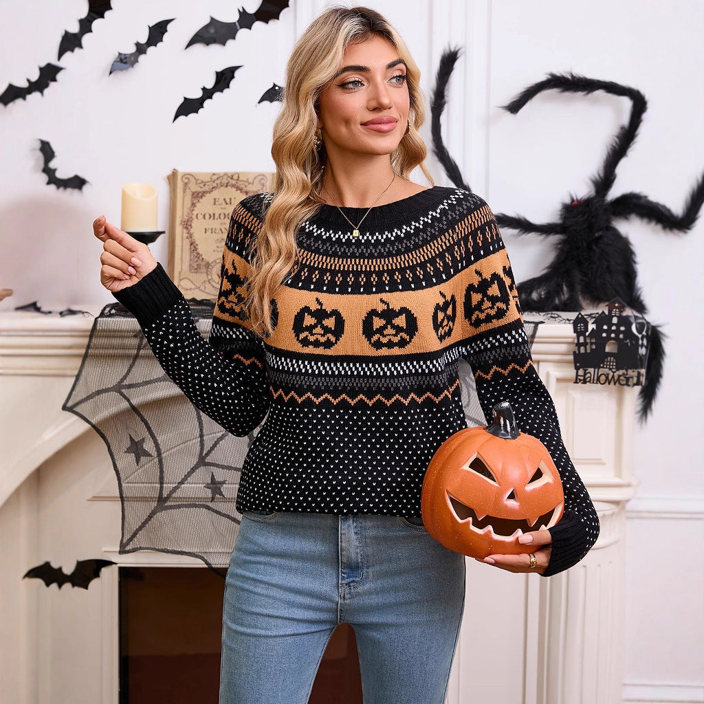 Halloween Long-sleeved Sweater