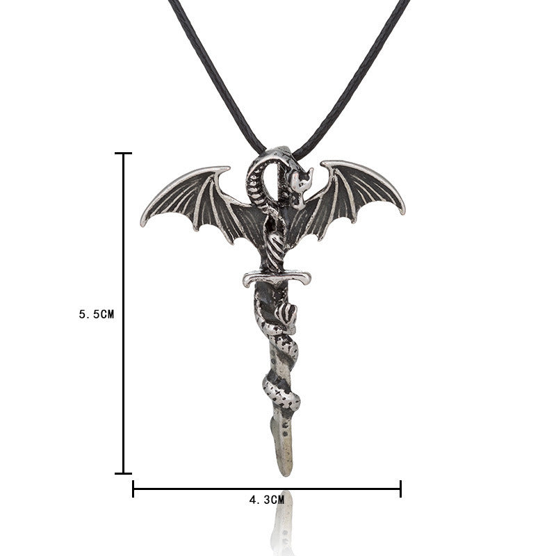 Flame Dragon Necklace