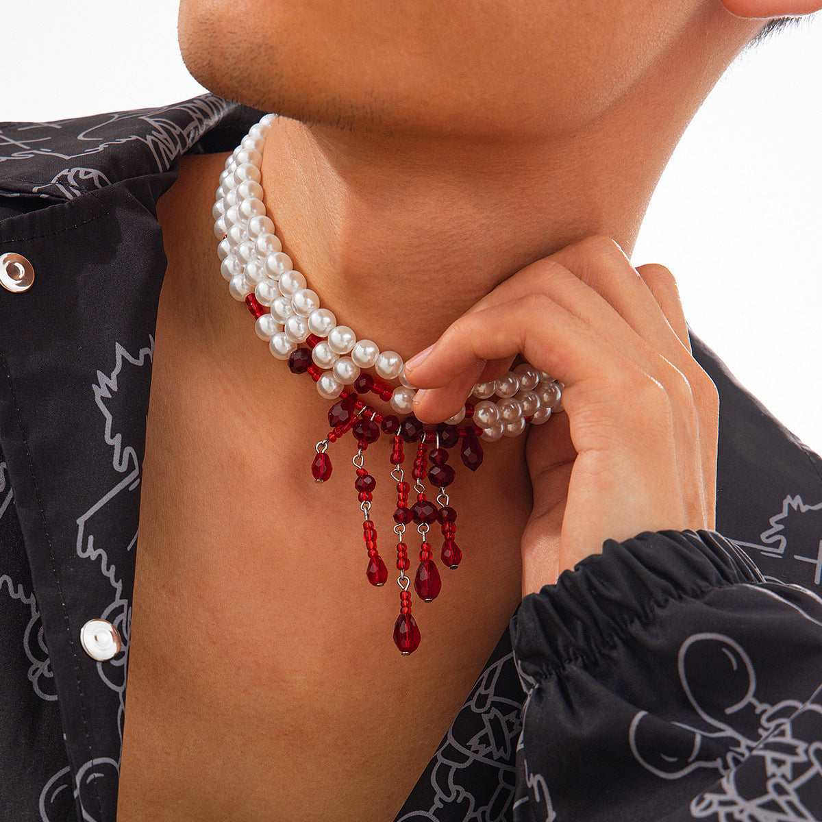 Halloween Blood Drop Necklace