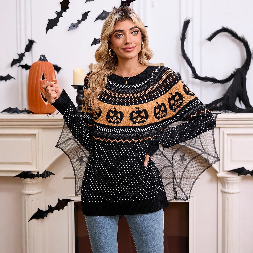 Halloween Long-sleeved Sweater