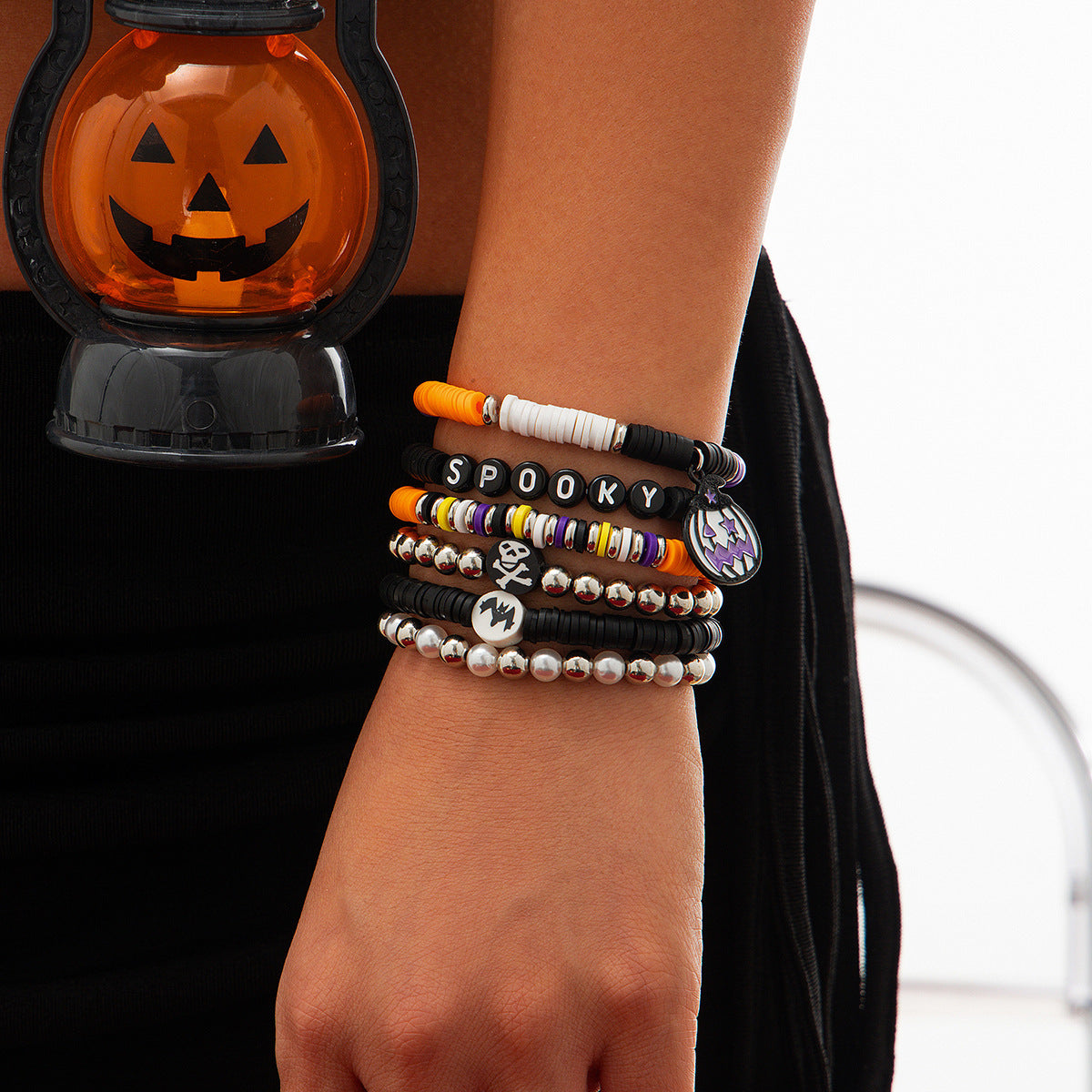 Bat Crystal Bracelet Suit