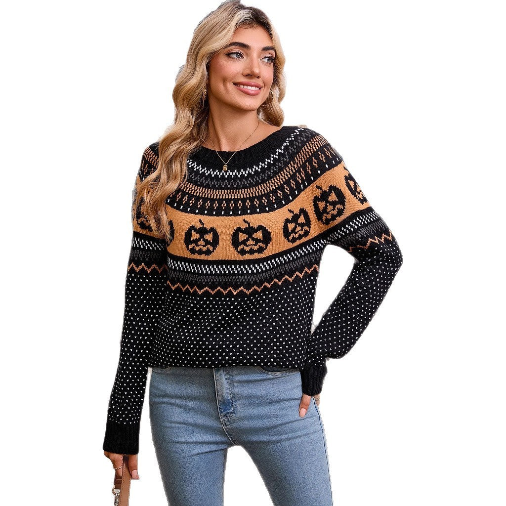 Halloween Long-sleeved Sweater