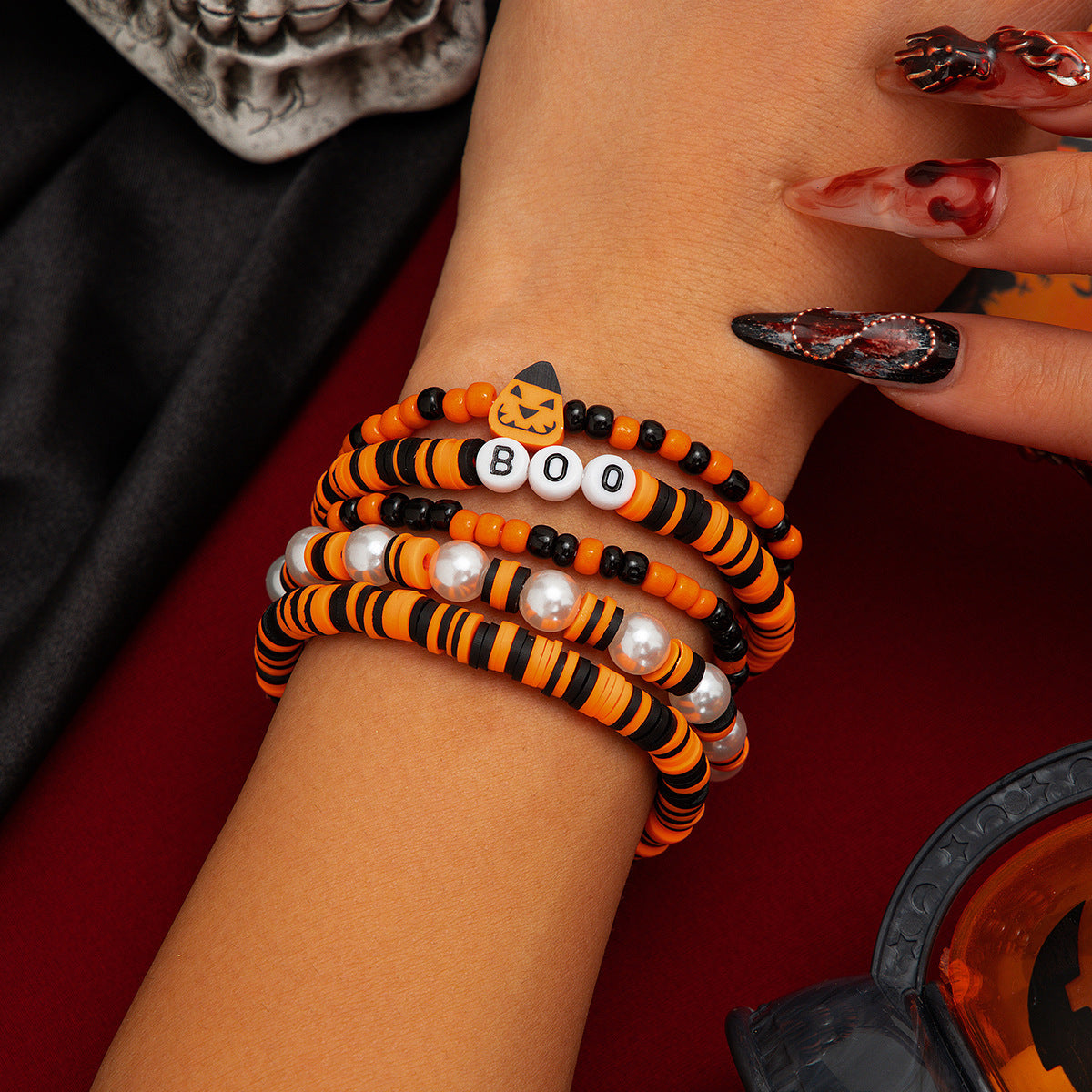 Bat Crystal Bracelet Suit