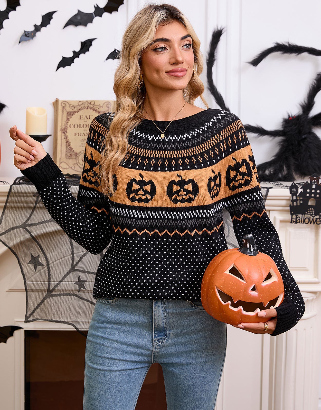 Halloween Long-sleeved Sweater