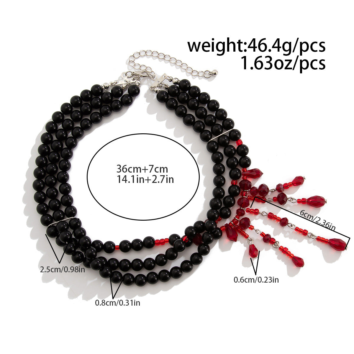 Halloween Blood Drop Necklace
