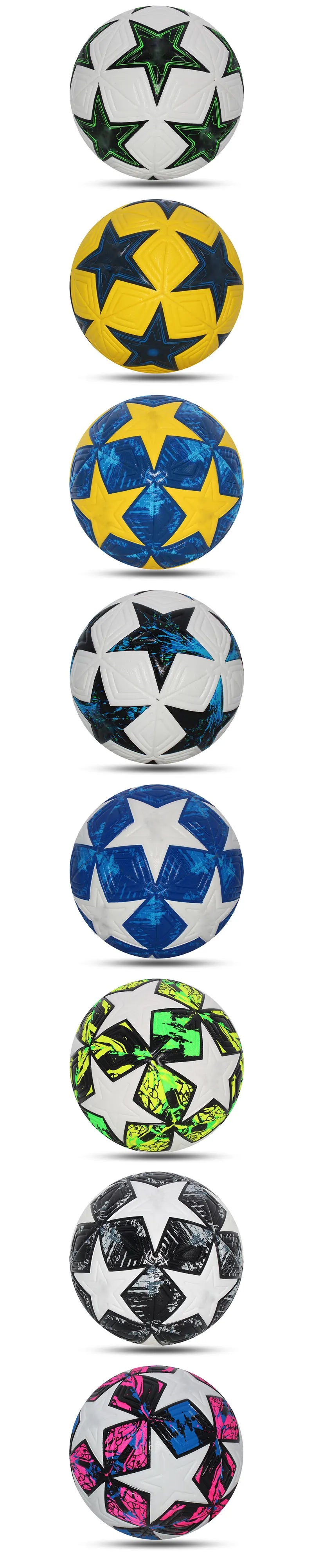 Professional Size 4 & 5 Seamless PU Soccer Ball – High-Quality Match & Training Football for Outdoor Sports