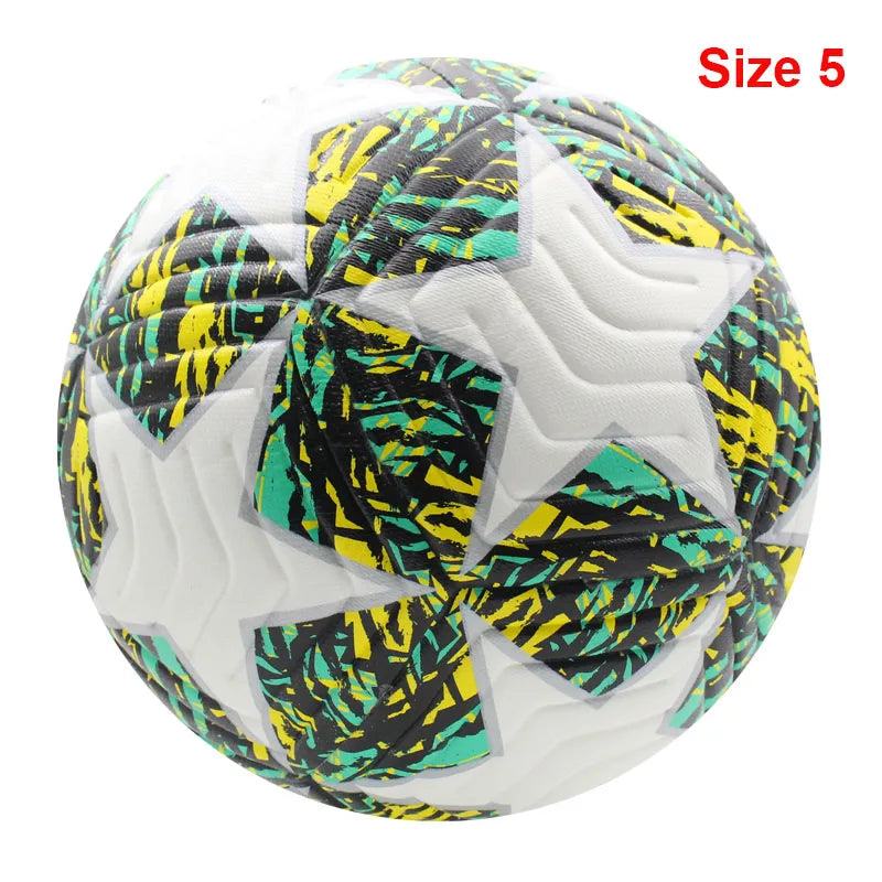 Professional Size 4 & 5 Seamless PU Soccer Ball – High-Quality Match & Training Football for Outdoor Sports
