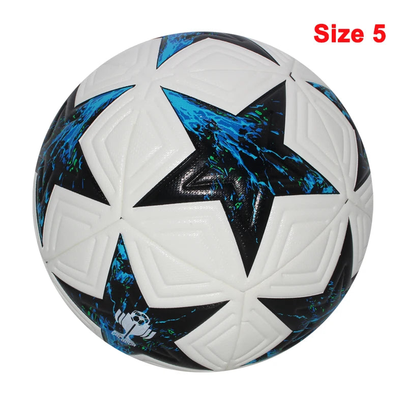 Professional Size 4 & 5 Seamless PU Soccer Ball – High-Quality Match & Training Football for Outdoor Sports