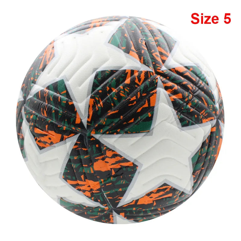 Professional Size 4 & 5 Seamless PU Soccer Ball – High-Quality Match & Training Football for Outdoor Sports