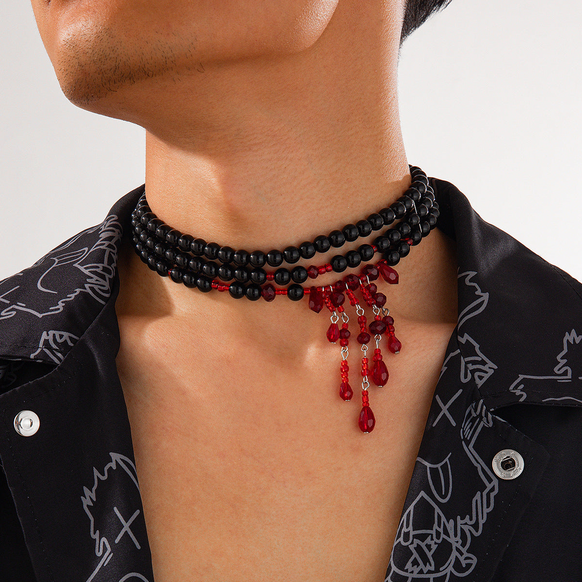 Halloween Blood Drop Necklace