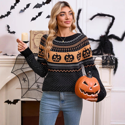 Halloween Long-sleeved Sweater