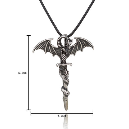 Flame Dragon Necklace