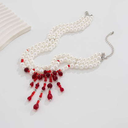 Halloween Blood Drop Necklace