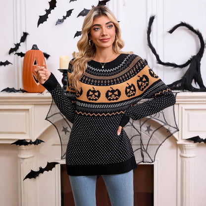 Halloween Long-sleeved Sweater