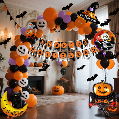 Halloween Hanging Flag Balloon Set
