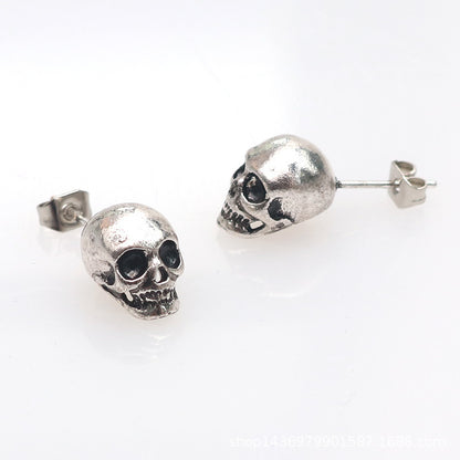 Skull Earrings For Halloween