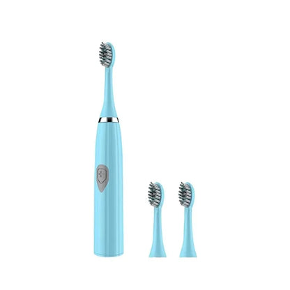 Electric Toothbrush for Adults – Soft DuPont Bristles, Portable Battery Powered, IPX6 Waterproof – Intelligent Oral Care for Daily Use