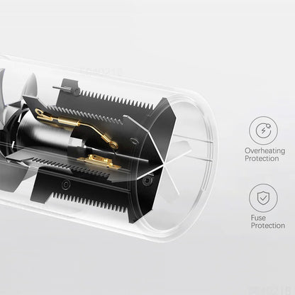 XIAOMI MIJIA H101 Foldable Portable Hair Dryer – 1600W, Negative Ion Care, Dual Mode, Fast Drying, Travel-Friendly