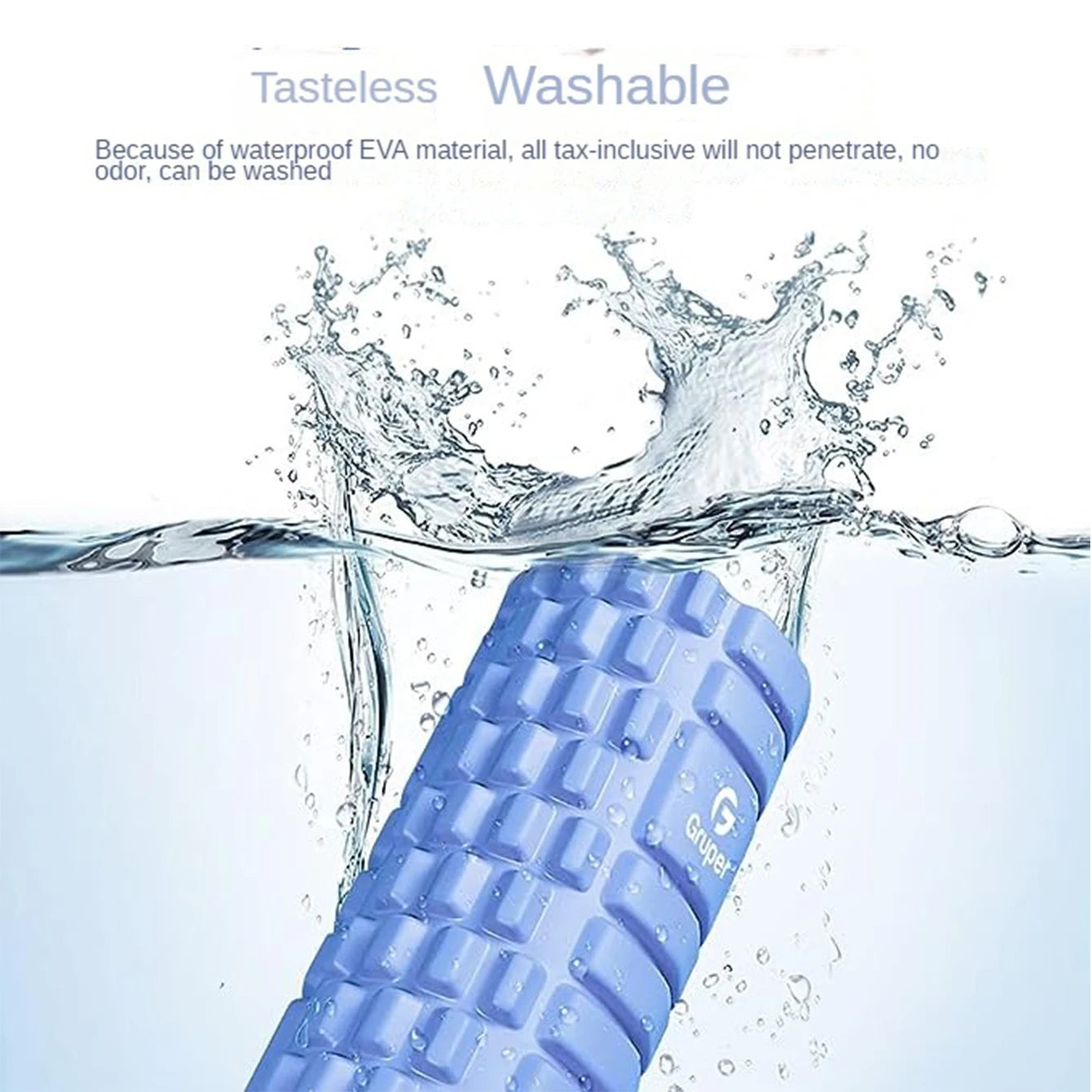 33cm Foam Roller – Muscle Massage Yoga Column for Back, Exercise, and Recovery Therapy