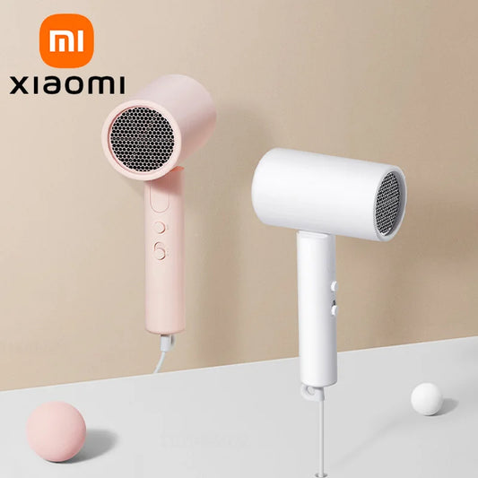 XIAOMI MIJIA H101 Foldable Portable Hair Dryer – 1600W, Negative Ion Care, Dual Mode, Fast Drying, Travel-Friendly