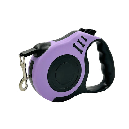 Automatic Retractable Dog Leash (3M/5M) – Strong Nylon Lead for Small to Medium Dogs and Cats – Tangle-Free, Comfortable Grip Design