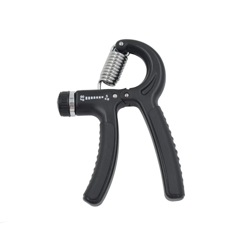 Adjustable Hand Grip Strengthener (10–60kg) – R-Shaped Spring Wrist & Finger Trainer for Muscle Building & Rehab
