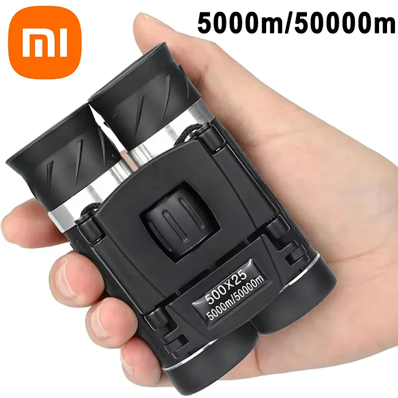 Xiaomi 500X25 High Magnification Portable Binoculars – Compact Outdoor Telescope for Hiking, Bird Watching & Photography