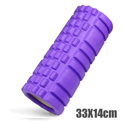 33cm Foam Roller – Muscle Massage Yoga Column for Back, Exercise, and Recovery Therapy