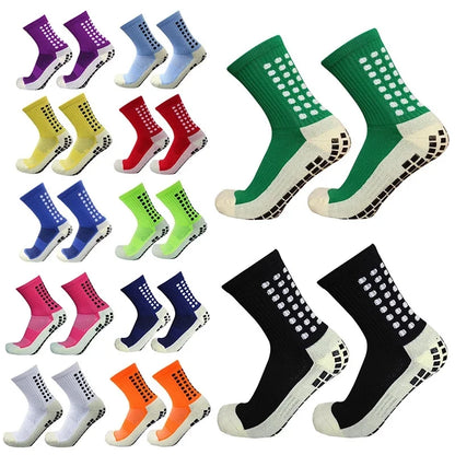 Non-Slip Sports grip Socks – One Size Fits All, Custom Athletic Football & Basketball Socks