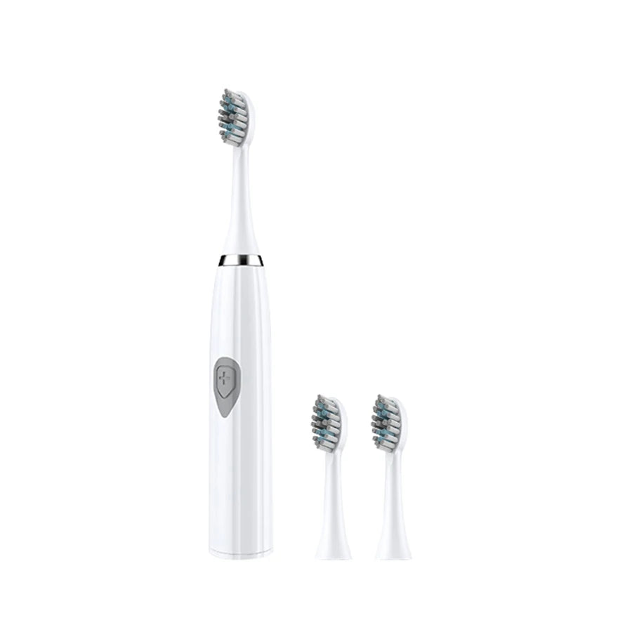 Electric Toothbrush for Adults – Soft DuPont Bristles, Portable Battery Powered, IPX6 Waterproof – Intelligent Oral Care for Daily Use