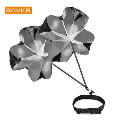Adjustable Speed & Agility Training Parachute – Resistance Running Chute for Football, Soccer, and Fitness Workouts
