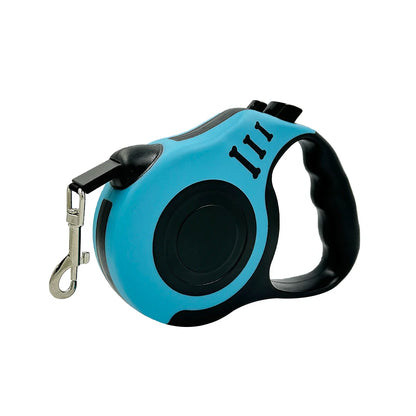 Automatic Retractable Dog Leash (3M/5M) – Strong Nylon Lead for Small to Medium Dogs and Cats – Tangle-Free, Comfortable Grip Design
