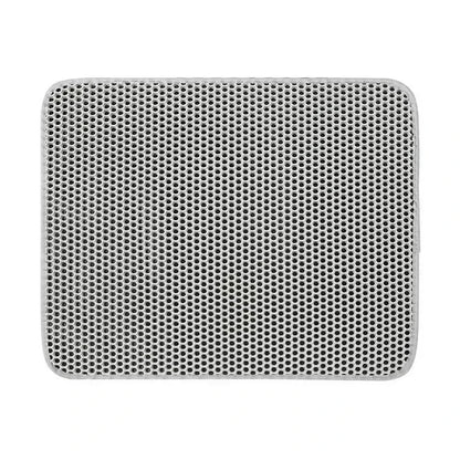 Double-Layer Cat Litter Mat – Non-Slip, Waterproof & Durable Mat for Trapping Litter – Ideal for Use Under Cat Litter Boxes