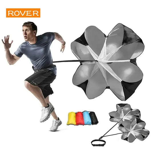 Adjustable Speed & Agility Training Parachute – Resistance Running Chute for Football, Soccer, and Fitness Workouts