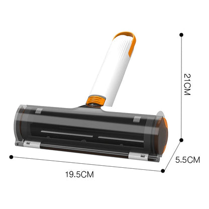 Portable Pet Hair Remover Roller – Reusable & Washable Lint Cleaner for Clothes, Furniture & Car (Dog & Cat Hair)