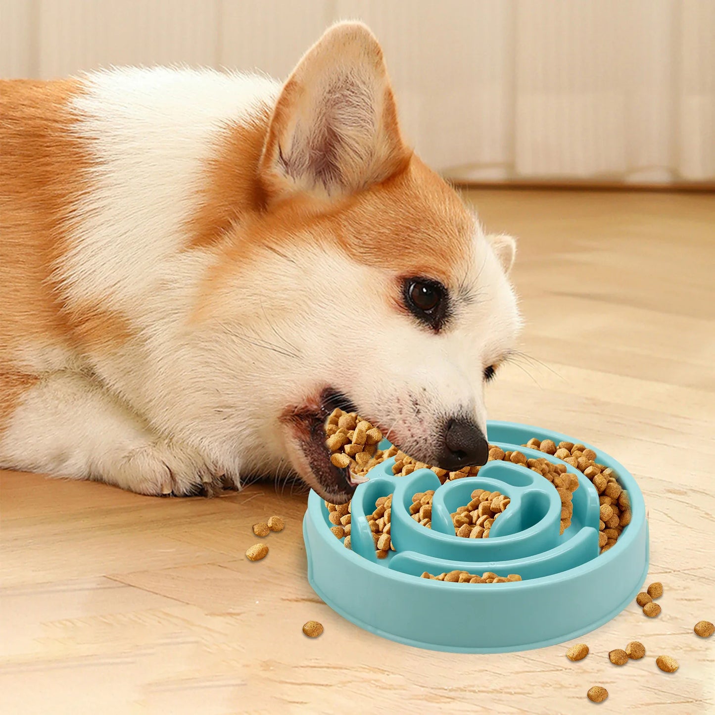 Non-Slip Slow Feeder Bowl for Dogs and Cats – Durable Design to Promote Healthy Eating Habits – Suitable for All Pet Sizes