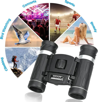 Xiaomi 500X25 High Magnification Portable Binoculars – Compact Outdoor Telescope for Hiking, Bird Watching & Photography