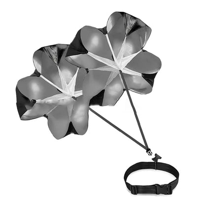 Adjustable Speed & Agility Training Parachute – Resistance Running Chute for Football, Soccer, and Fitness Workouts