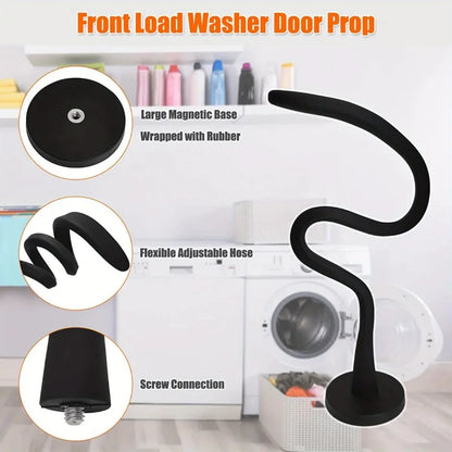 Magnetic Washer Door Prop-Stabilizer for Front Load Machines and RV Laundry – Flexible, Easy to Install, Universal Fit
