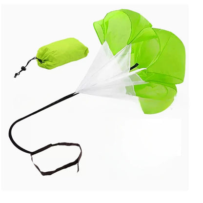 Adjustable Speed & Agility Training Parachute – Resistance Running Chute for Football, Soccer, and Fitness Workouts