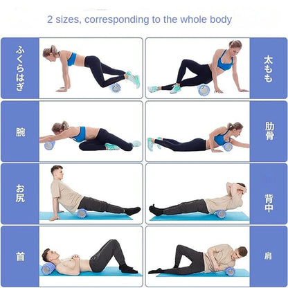33cm Foam Roller – Muscle Massage Yoga Column for Back, Exercise, and Recovery Therapy