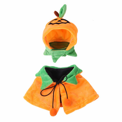 Halloween Pumpkin Double-sided Dog Cloak