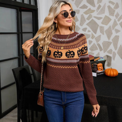 Halloween Long-sleeved Sweater